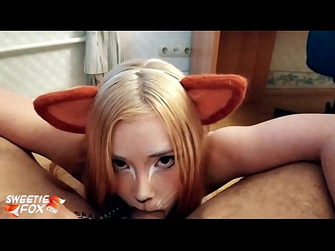 ❤️ Kitsune glutas dikon kaj kumas en ŝia buŝo ❤ Faka video  ĉe eo.xxxomg.ru ☑